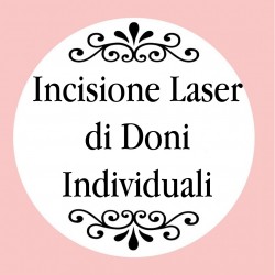 Personalización con grabación láser regalos unitarios