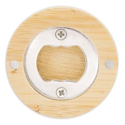 Abridor imantado de bambu natural