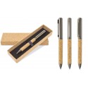 Boligrafo metal corcho