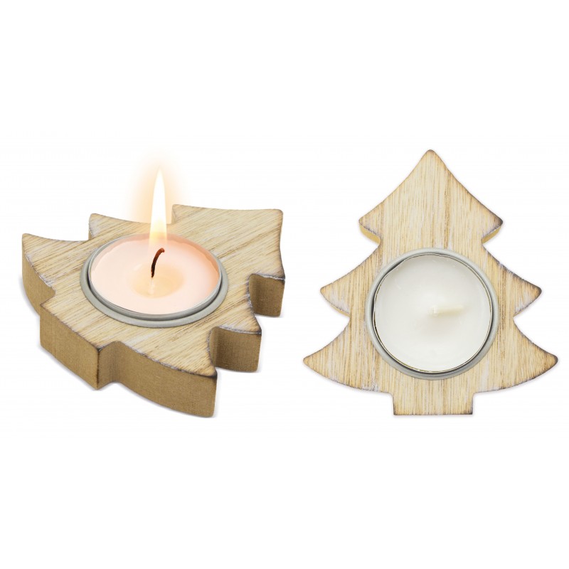 Portavelas christmas tree