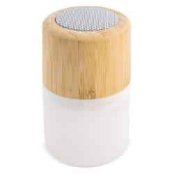 Altavoz luminoso de bambú turín