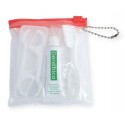 Set dental con bolsa rojo