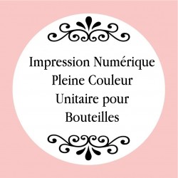 Impresión digital todo color unitaria para botellas