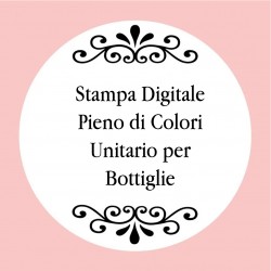 Impresión digital todo color unitaria para botellas