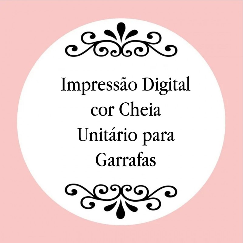 Impresión digital todo color unitaria para botellas