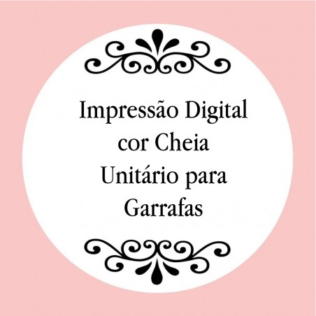 Impresión digital todo color unitaria para botellas