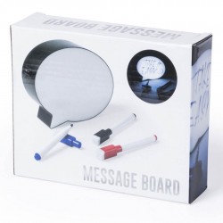 Pizarra con luz presentada en bolsa de regalo con adhesivo personalizado eres importante para mi