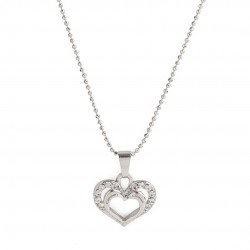 Colgante corazón personalizado con nombres