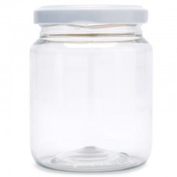 Tarro de chuche personalizado con nombre de invitados y novios para bodas