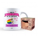 Taza soy la oveja arcoiris de la familia y es todo un orgullo