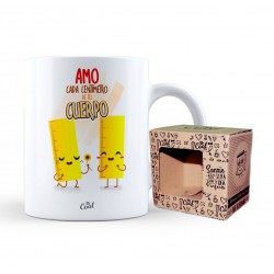 Taza amo cada centímetro de tu cuerpo