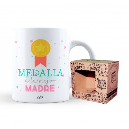 Taza medalla a la mejor madre