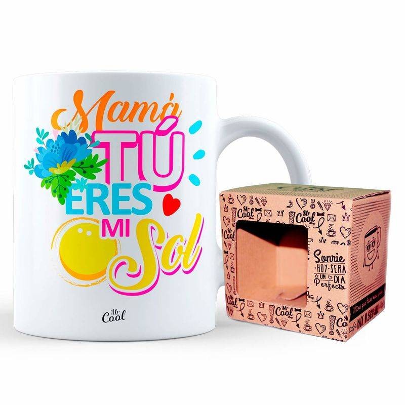 Taza mamá tu eres mi sol v2