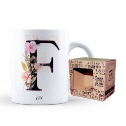 Taza letra f