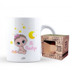 Taza mi bautizo niña