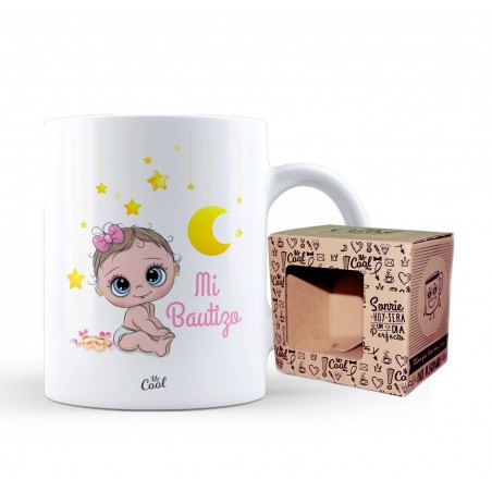 Taza mi bautizo niña