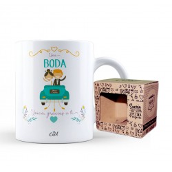 Taza una boda unica gracias a ti