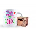Taza profe para mi eres un 10 mujer v2