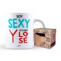 Taza soy sexy y lo sabes lo sé