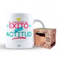 Taza el camino al éxito es la actitud