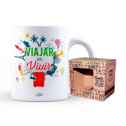 Taza viajar es vivir