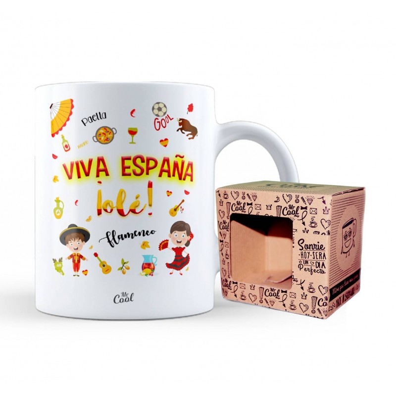 Taza viva españa olé