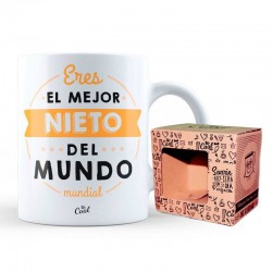 Taza eres el mejor nieto del mundo mundial