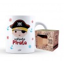 Taza valiente pirata niño