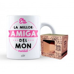 Taza catalán ets la millor amiga del món