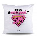 Cojin poliester eres una super mamá