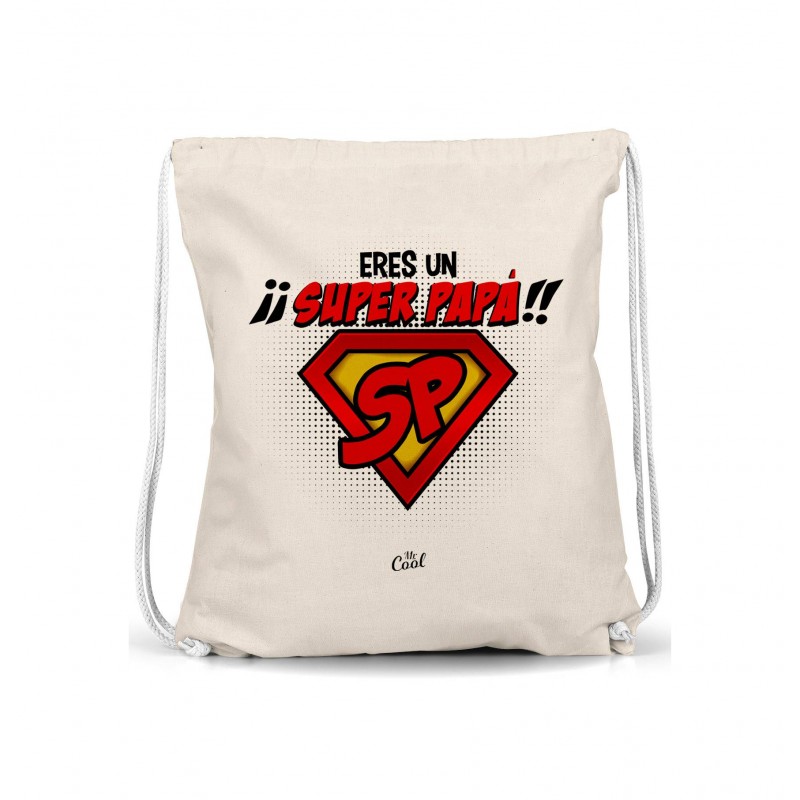 Mochila saco eres un super papá