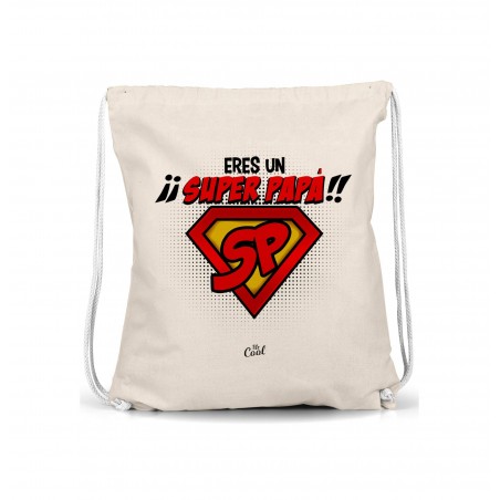 Mochila saco eres un super papá