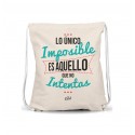 Mochila saco lo único imposible es aquello que no intentas