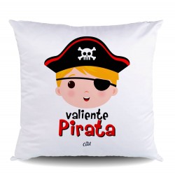 Cojin valiente pirata niño
