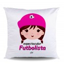 Cojin espectacular futbolista niña