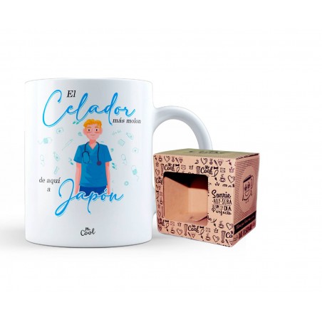 Taza el celador más molón de aquí a japón