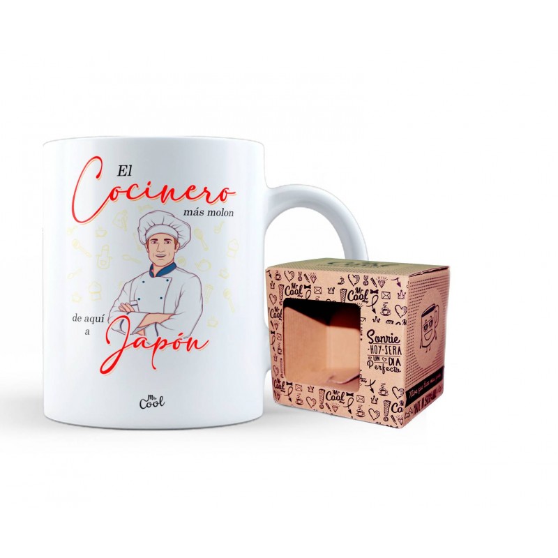 Taza el cocinero más molón de aquí a japón