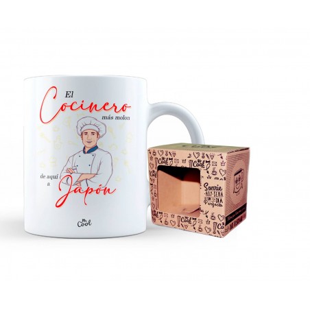 Taza el cocinero más molón de aquí a japón