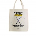 Bolsa tote bag al próximo que me llame friki le parto en dos con mi espalda laser