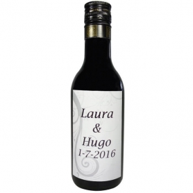 Botellas vino personalizadas boda