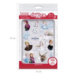 Decoración comestible recortable para tarta y cupcake frozen ii
