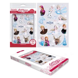 Decoración comestible recortable para tarta y cupcake frozen ii