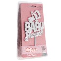 Decoración topper para tartas baby shower