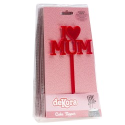 Topper para tarta del día de la madre
