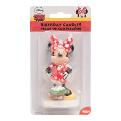 Vela para tarta miniie mouse
