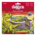 Oblea comestible para tarta con diseño dinosaurio