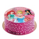 Oblea comestible para decoración de tarta con diseño de princesas disney