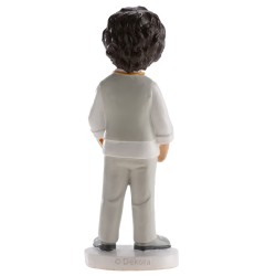 Figura de tarta para comunión niño bruno