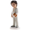 Figura de tarta para comunión niño bruno