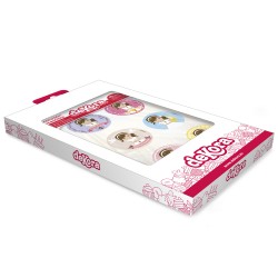 Pack de 6 discos comestibles niña comunión